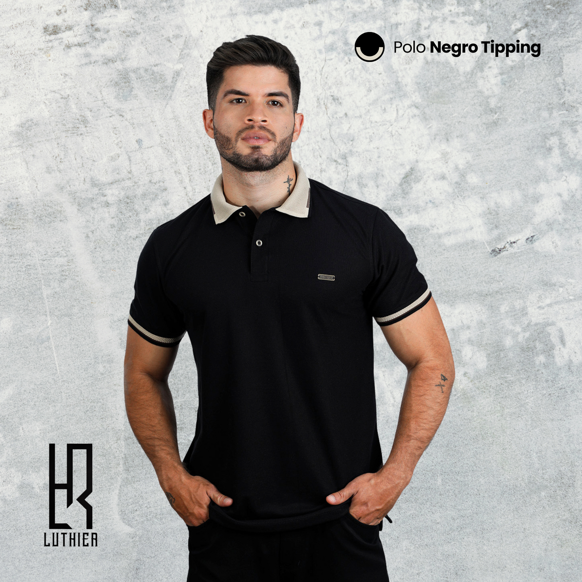 CAMISETAS TIPO POLO DE ALTA CALIDAD EN JACQUARD