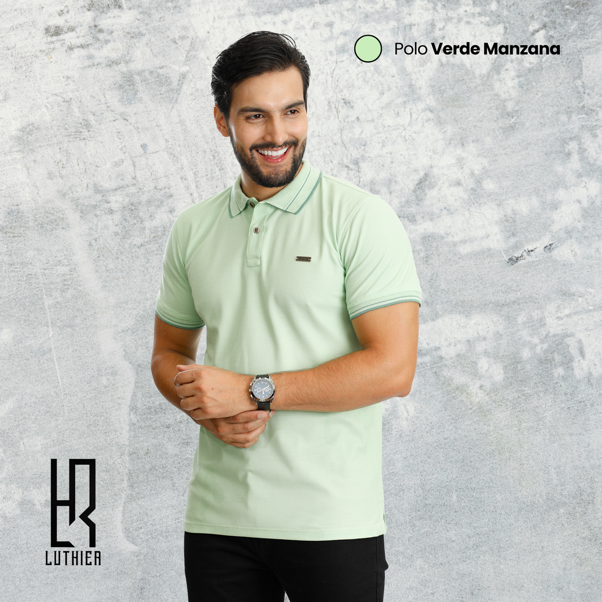 CAMISETAS TIPO POLO DE ALTA CALIDAD EN JACQUARD
